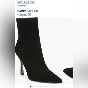 Sam Edelman Ella Pointed Toe Bootie